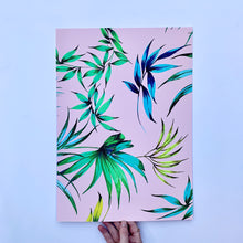 Load image into Gallery viewer, Palm Blush Wallpaper Sample
