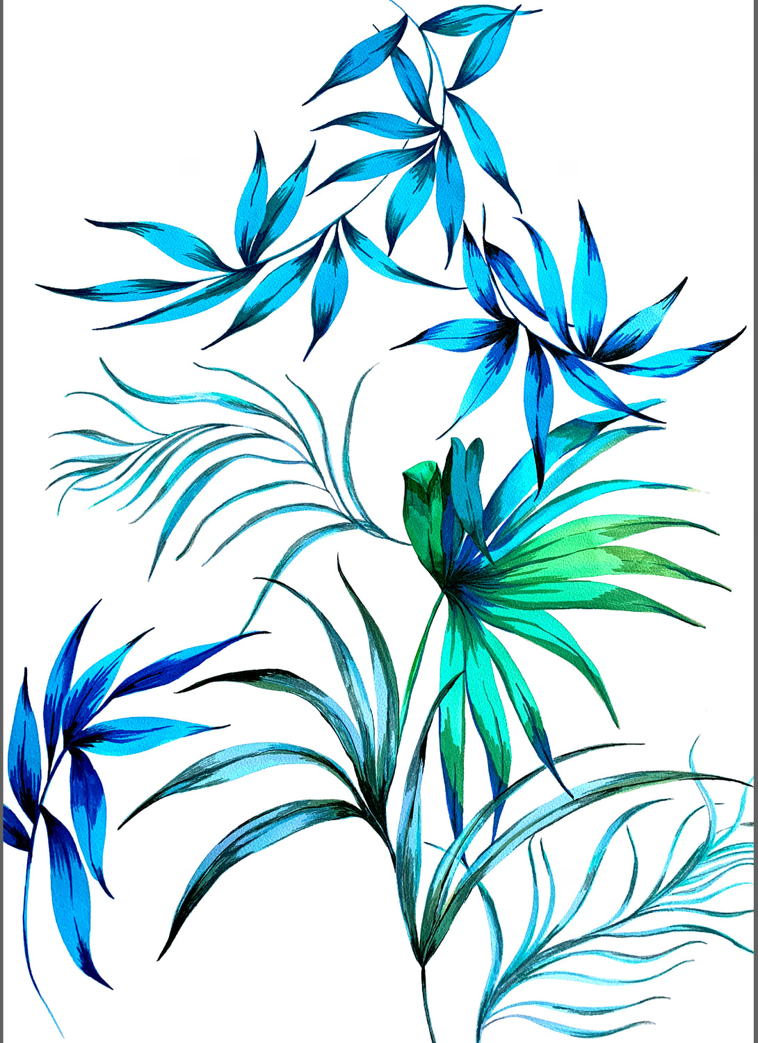 Palm Leaf Giclée Print