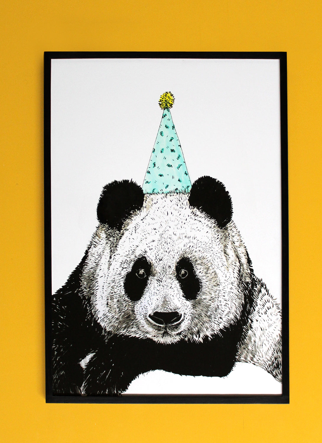Party Panda Giclée Print