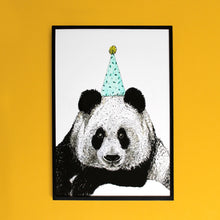 Load image into Gallery viewer, Party Panda Giclée Print
