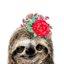 Load image into Gallery viewer, Sloth Giclee Print
