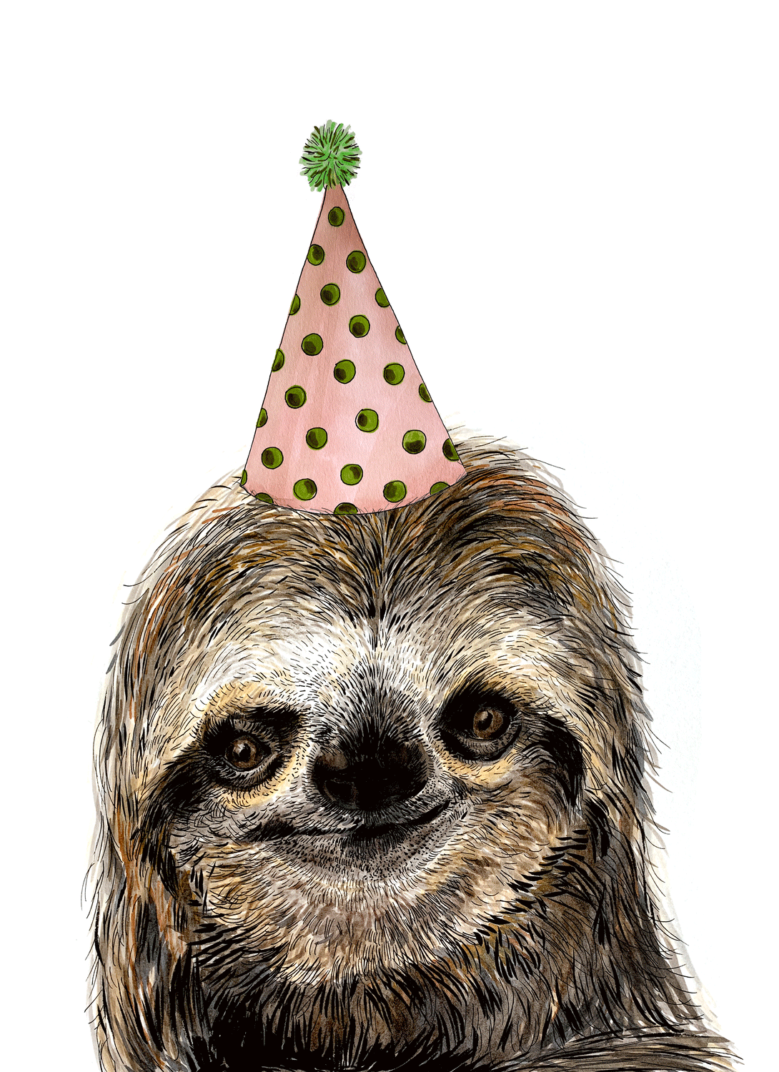 Sloth Giclee Print