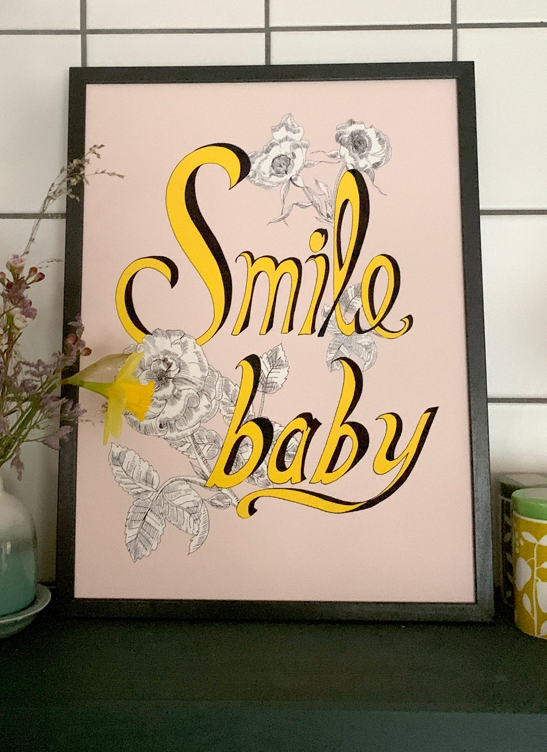 Smile Baby Giclée Print