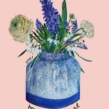 Load image into Gallery viewer, Spring in Crackle Vase Giclée Print

