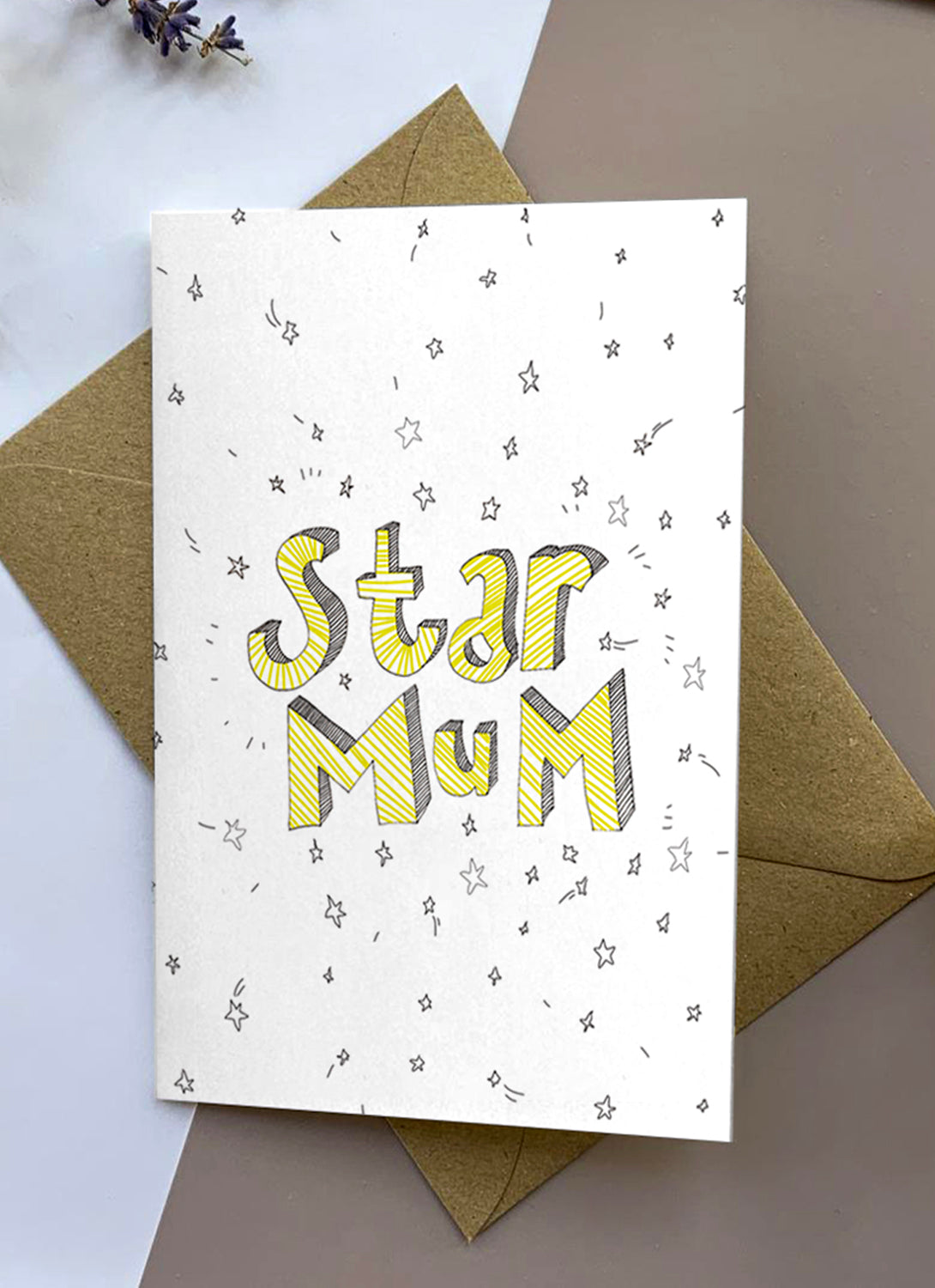 Star Mum Mother's Day card