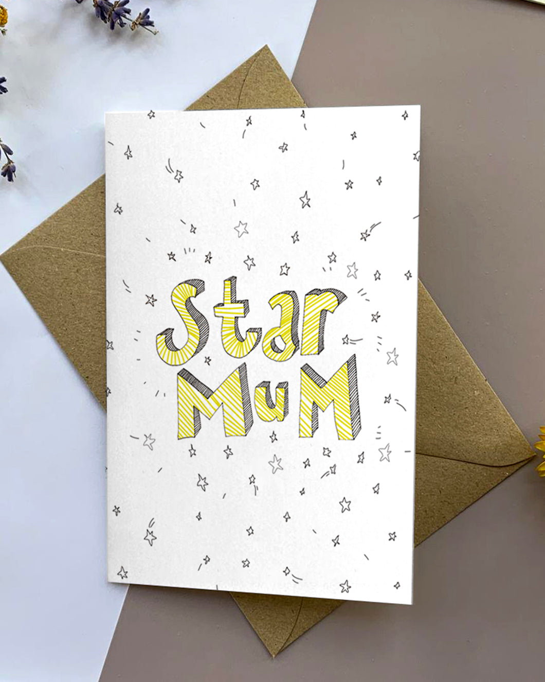 Star Mum Mother's Day card