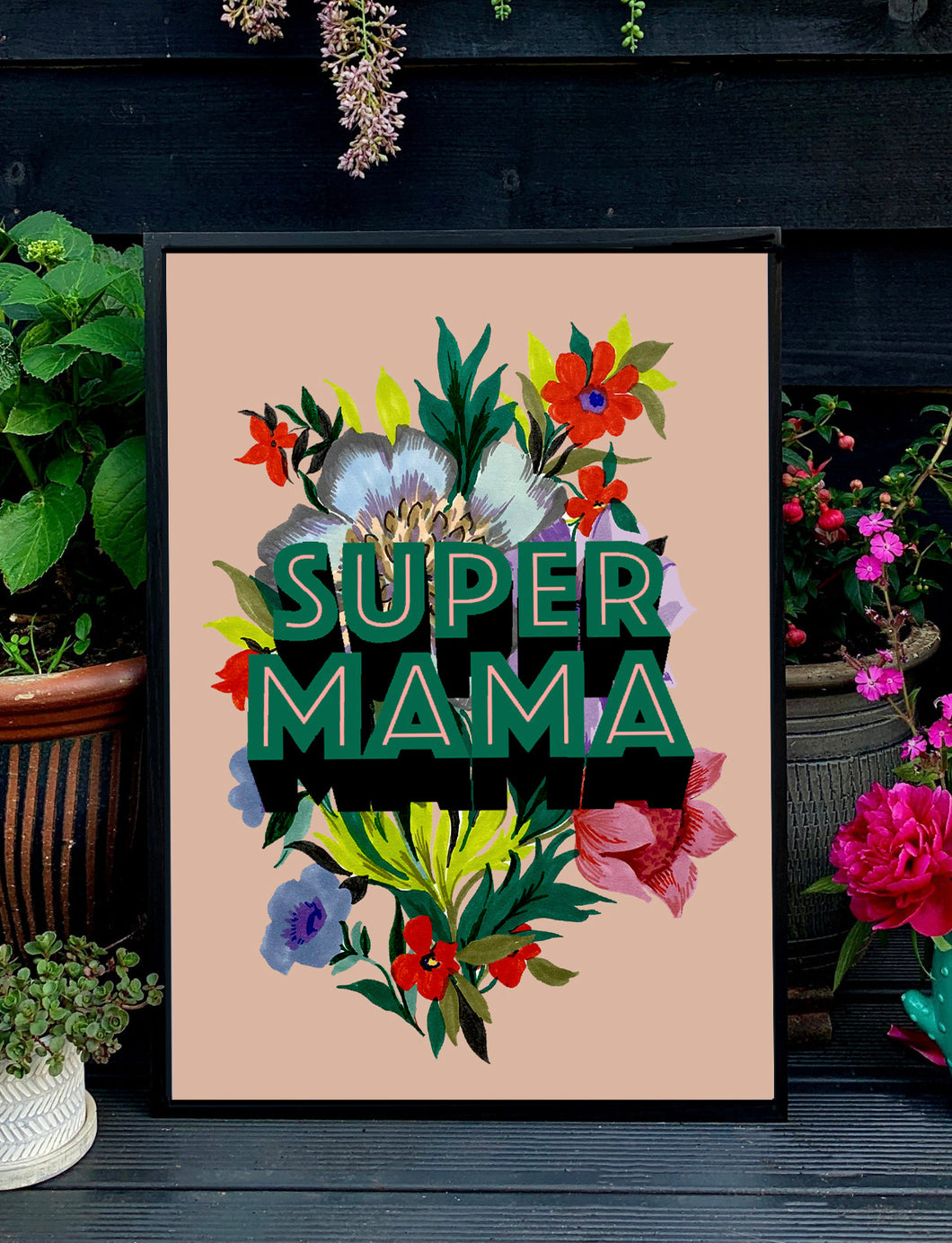 Bold Super Mama Giclée Print