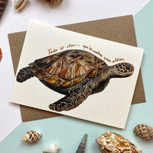 Load image into Gallery viewer, Take it Slow Turtle Card
