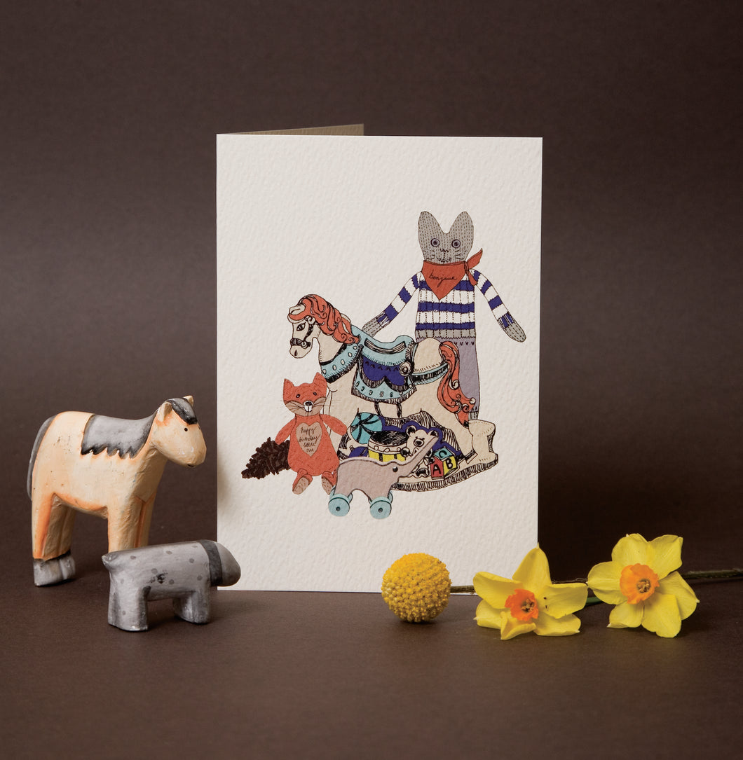 Vintage Toys Card