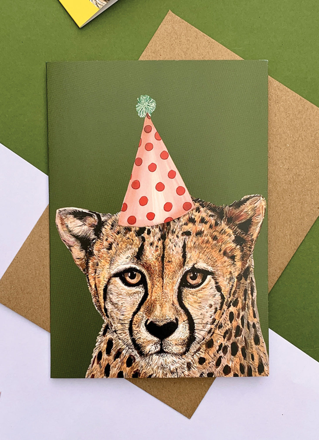 Cheetah Party Hat