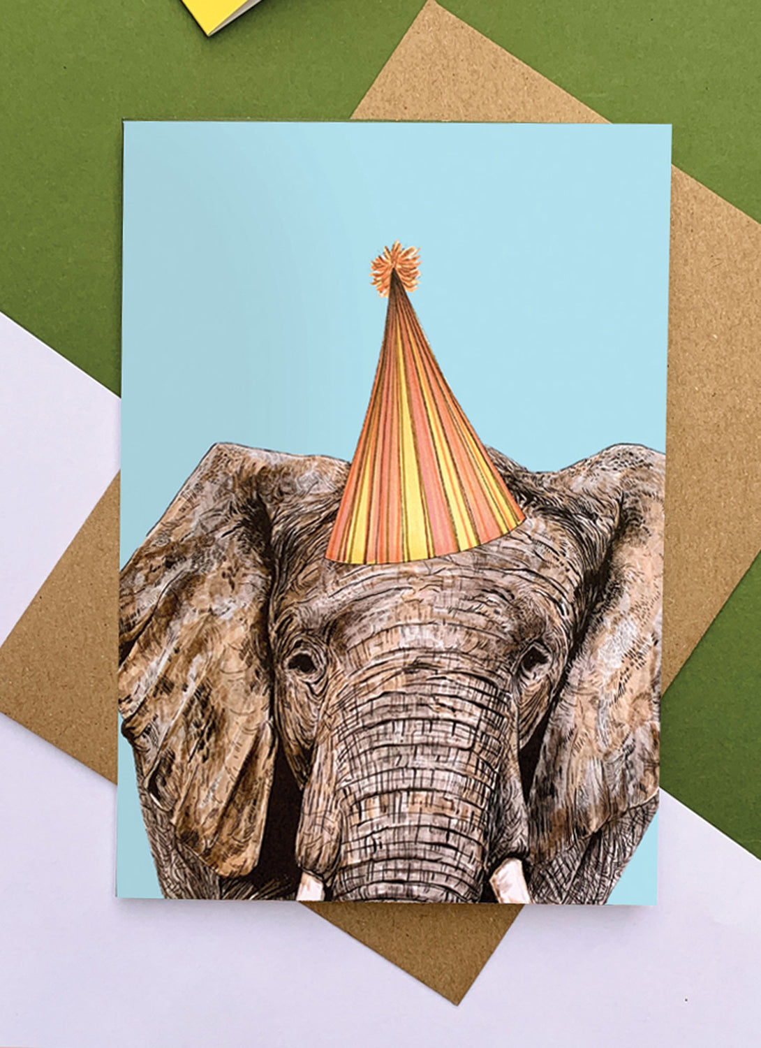 Elephant Party Hat Blue