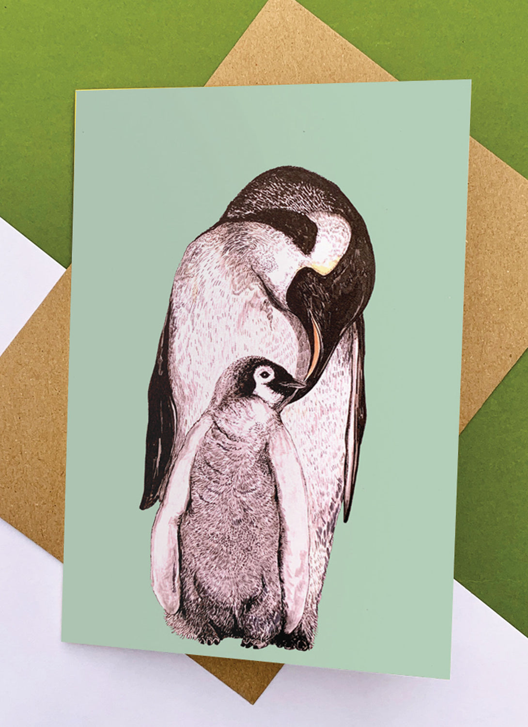 Penguin On Mint