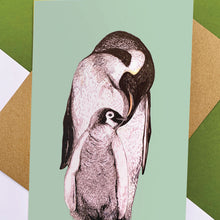 Load image into Gallery viewer, Penguin On Mint

