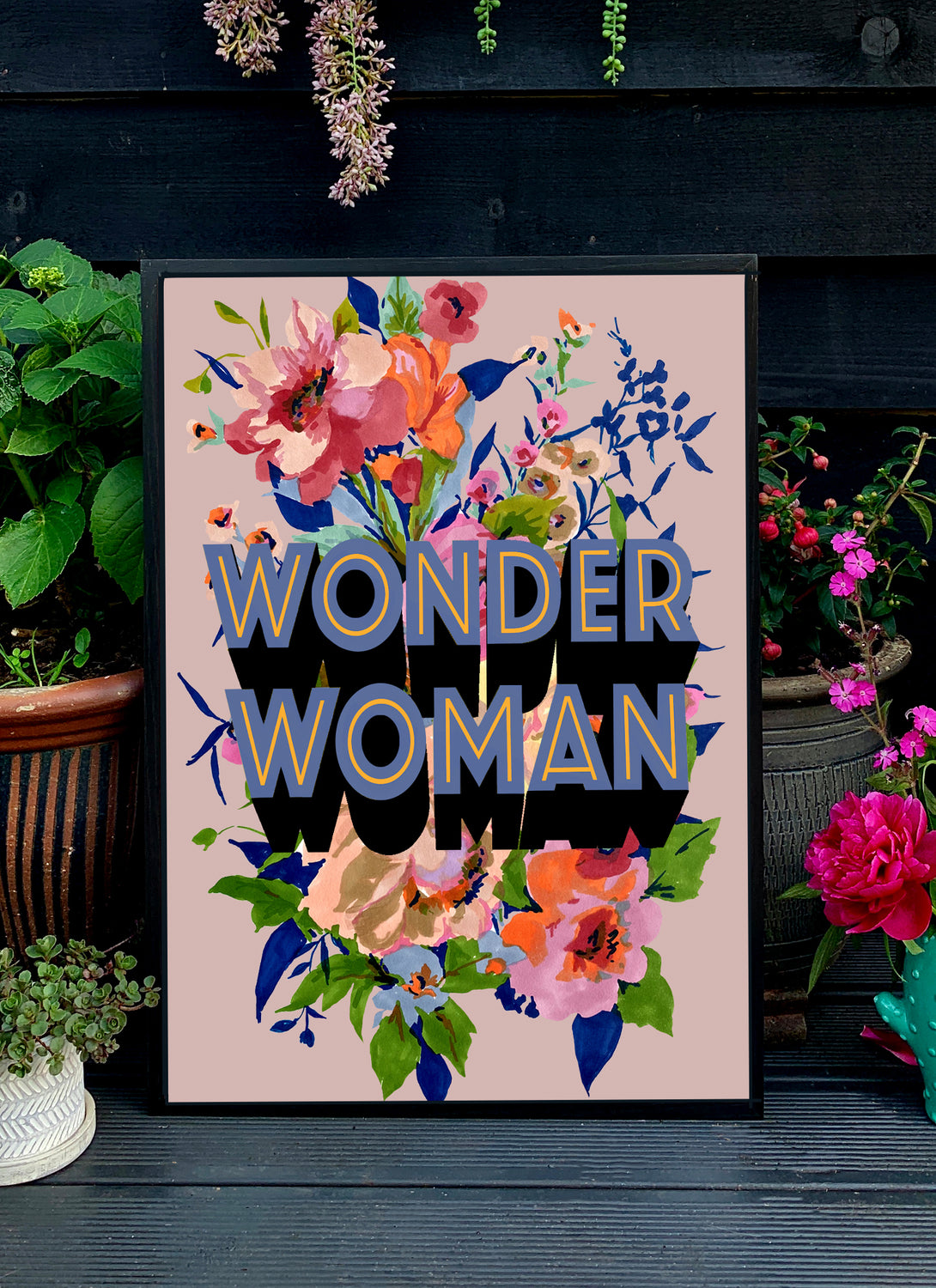 Bold Wonder Woman Giclée Print