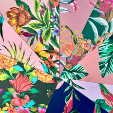 Load image into Gallery viewer, Dartmouth Tropical Deep Ink Wallpaper Sample
