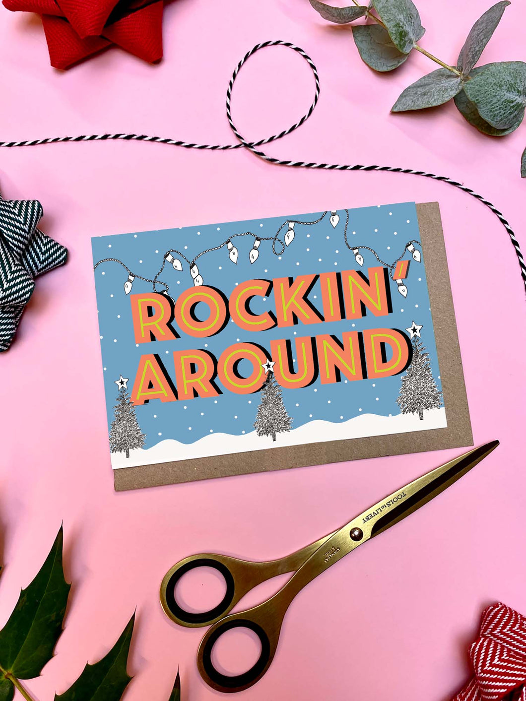 Rockin' Around Christmas Card
