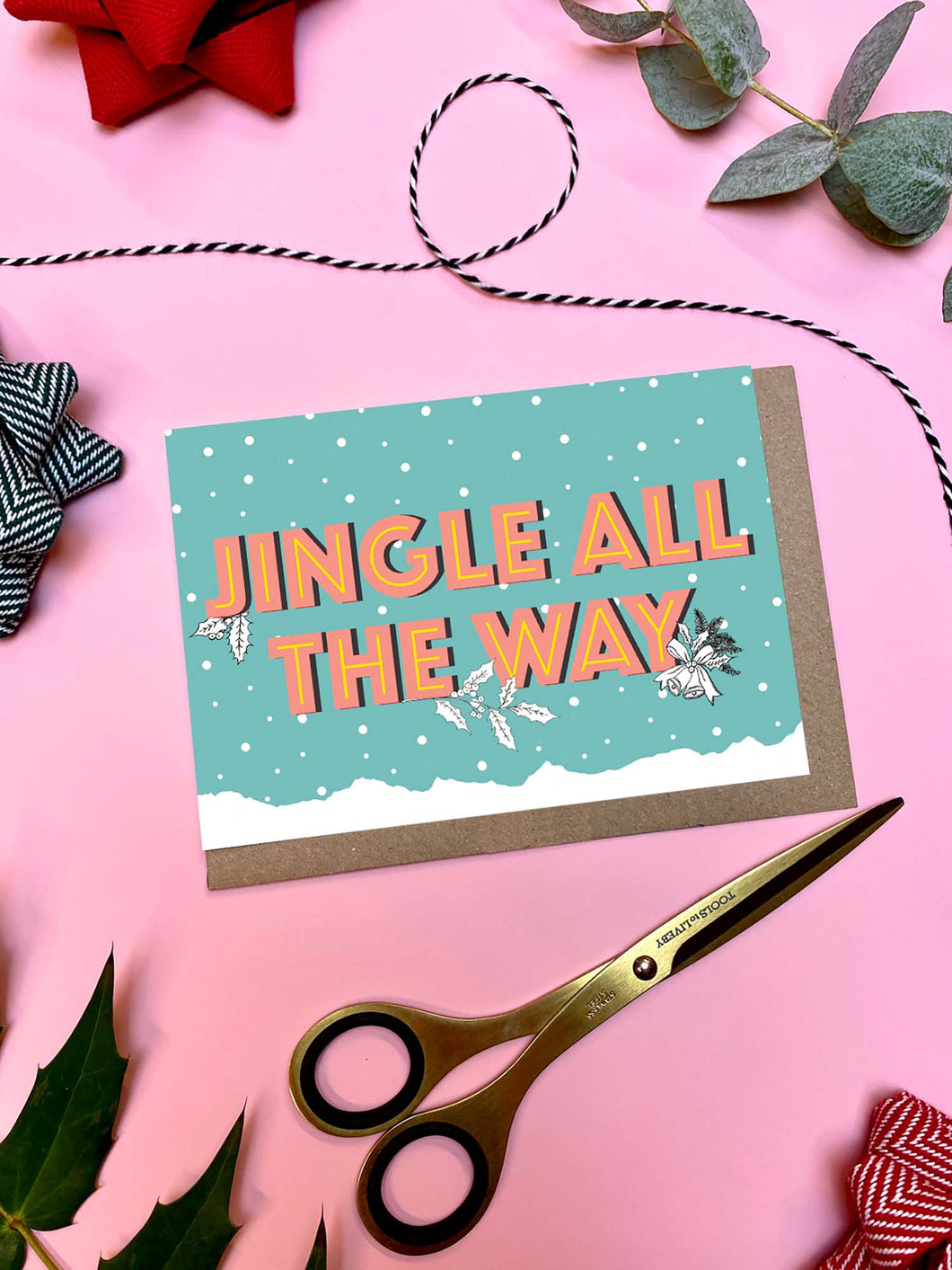 Jingle All The Way Christmas Card