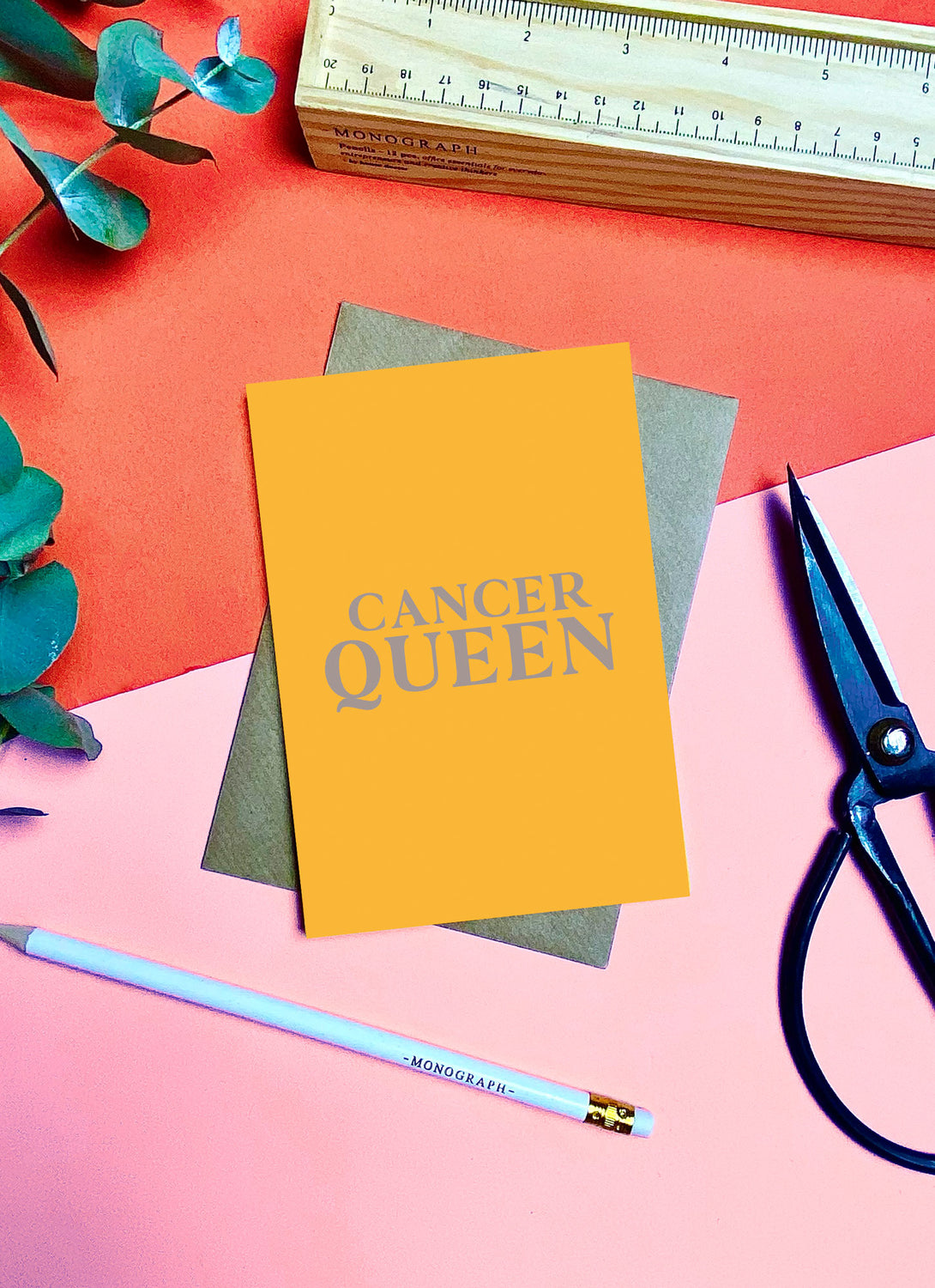 Cancer Queen Card