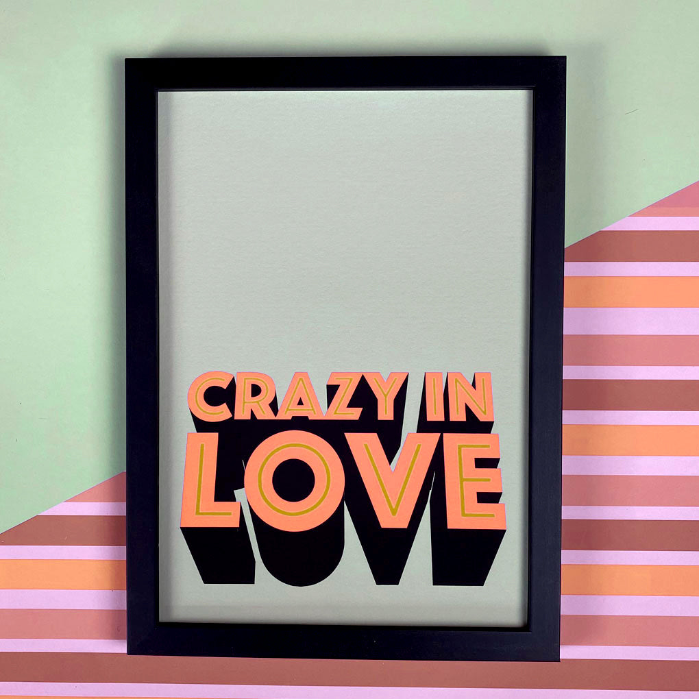 Crazy In Love Print Giclée Print