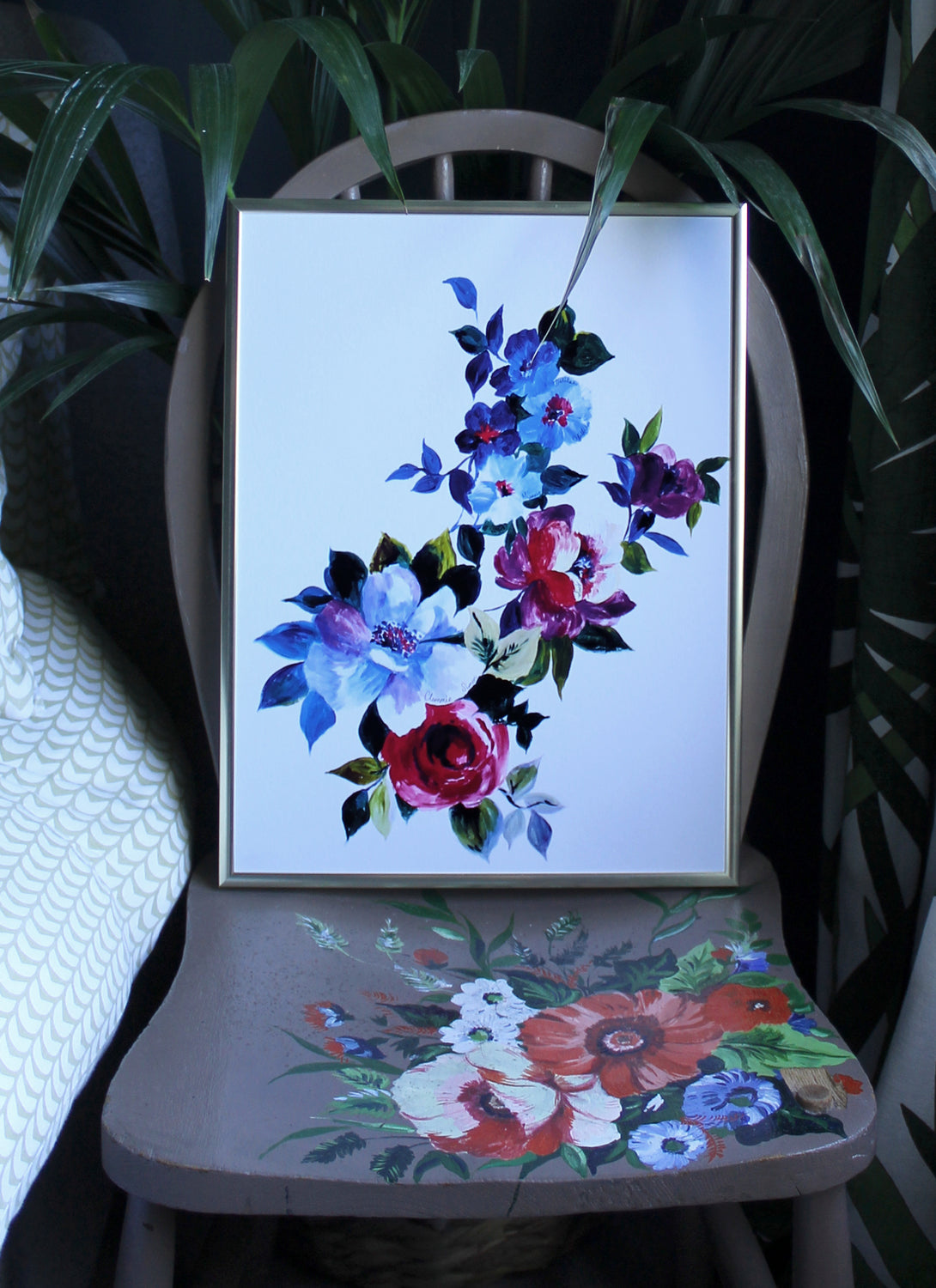 Family in Bloom Giclée Print