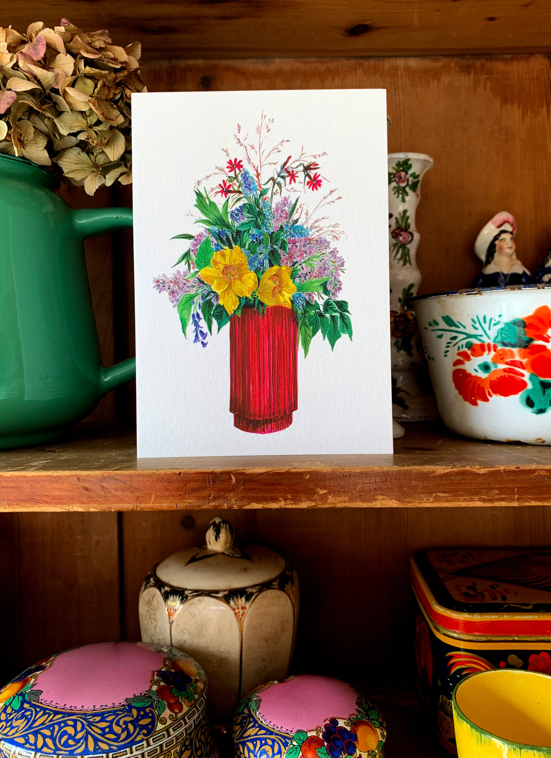Flowers From My Garden Card