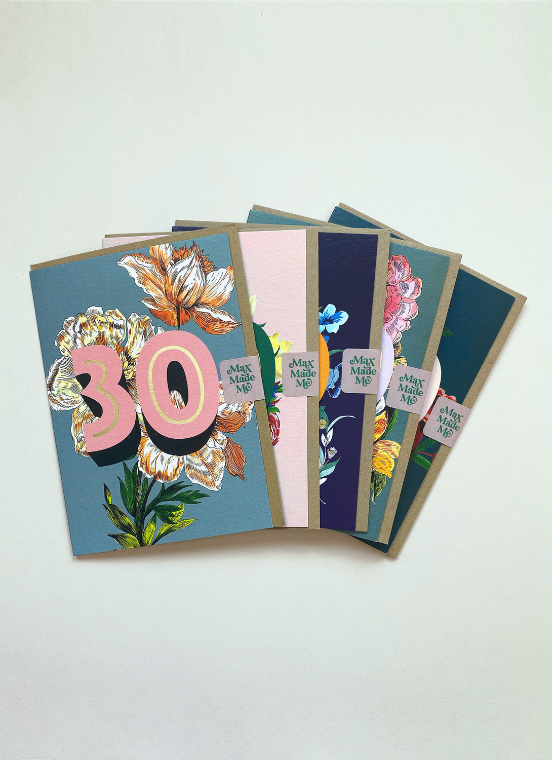 Gold Foiled 50 Age Card