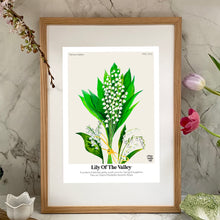 Load image into Gallery viewer, The Language of Flowers Lily Of The Valley Giclée Print
