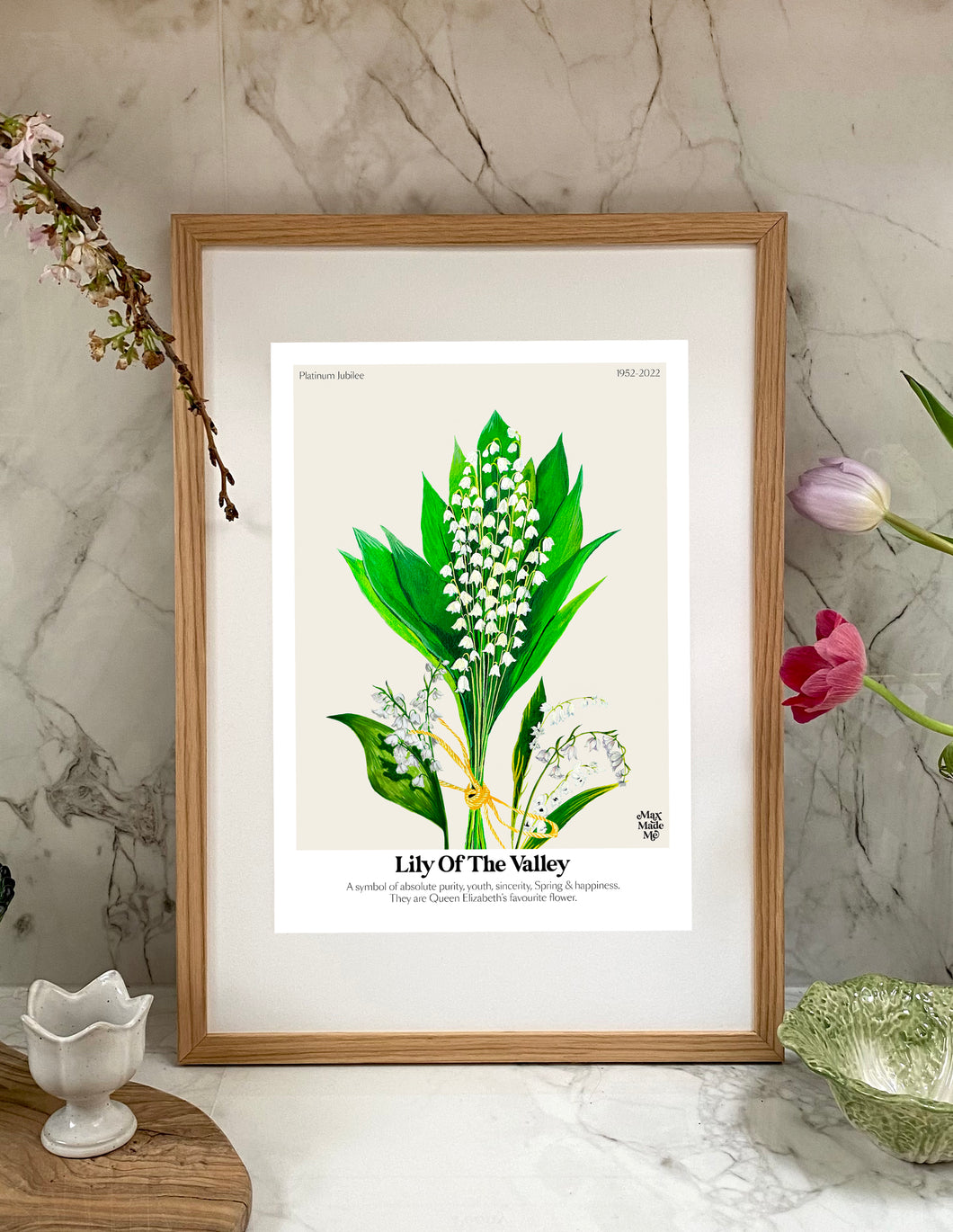 The Language of Flowers Lily Of The Valley Giclée Print