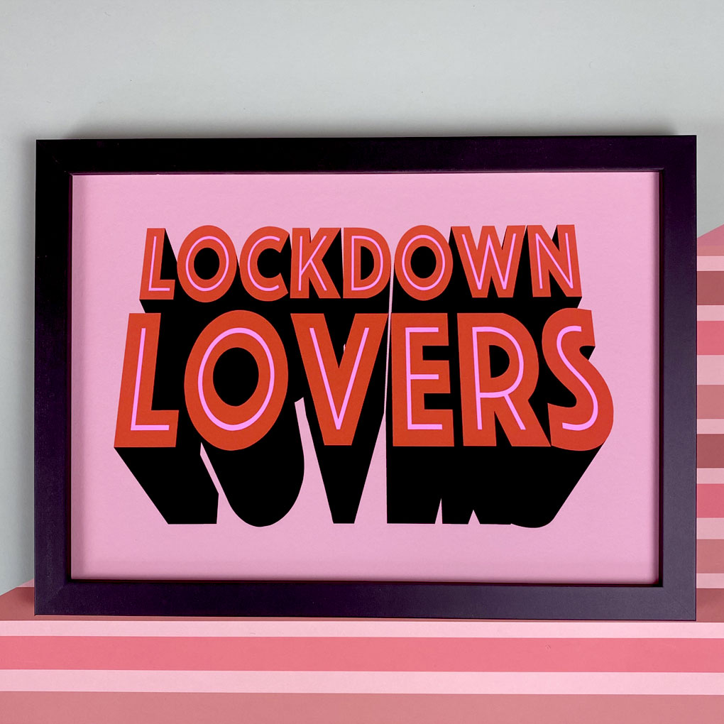 Lockdown Lovers Giclée Print