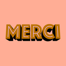 Load image into Gallery viewer, Merci Card
