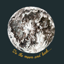 Load image into Gallery viewer, To The Moon And Back Midnight Giclée Print
