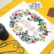 Load image into Gallery viewer, Our Family Personalised Giclée Print
