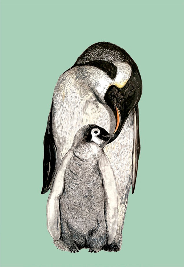 Penguin On Mint