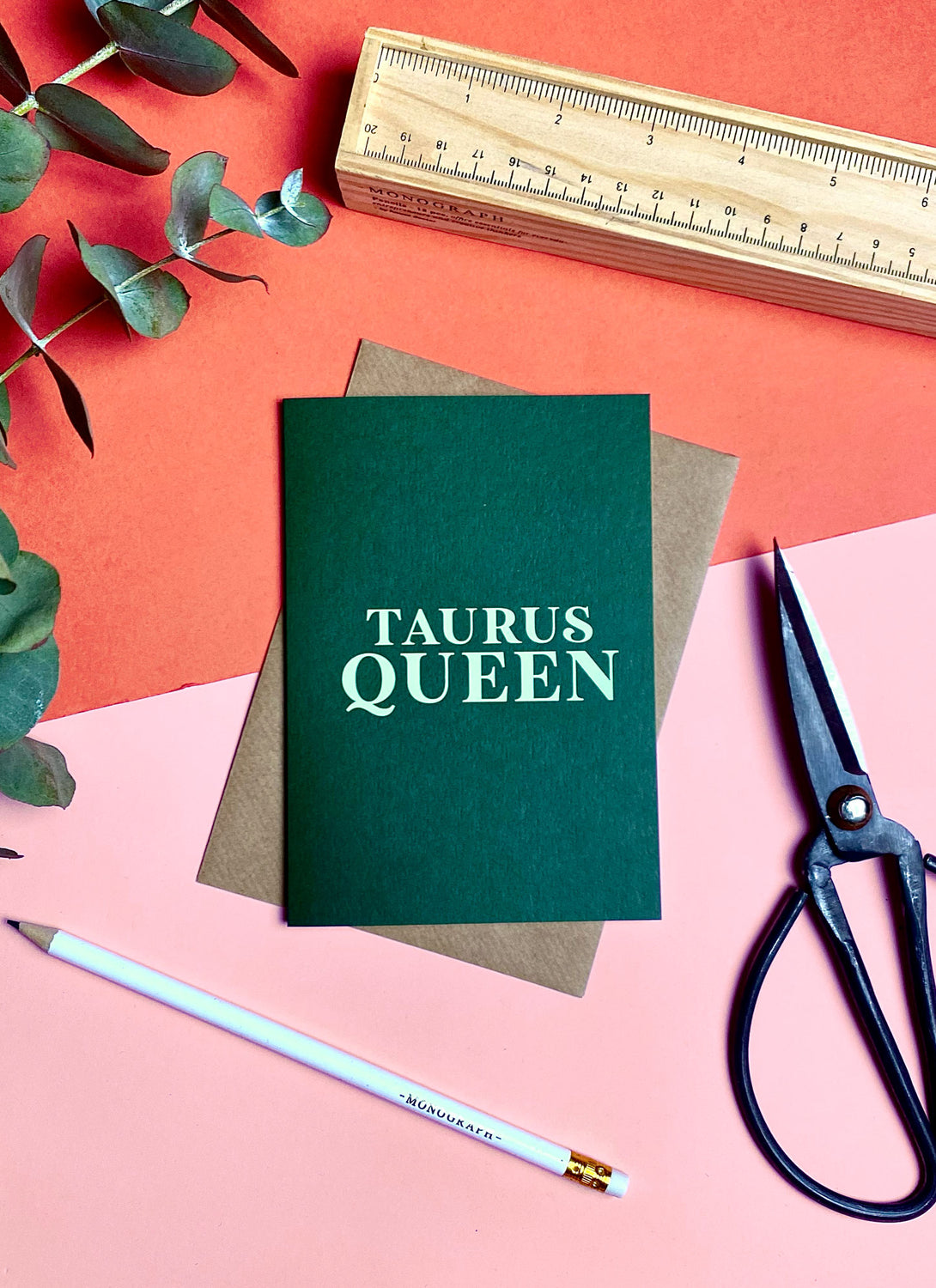 Taurus Queen Card