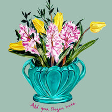 Load image into Gallery viewer, PERSONALISED Tulips &amp; Hyacinths Giclée Print
