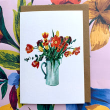 Load image into Gallery viewer, Vase of Tulips Card
