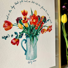 Load image into Gallery viewer, Tulips To Make You Smile Giclée Print
